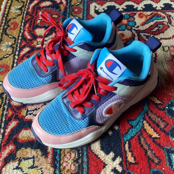 Champion 93 Eighteen SP block sneaker - Picture 2 of 5